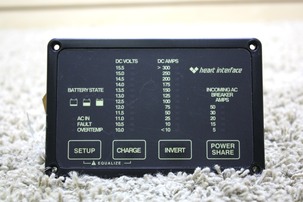 USED RV HEART INTERFACE 84-2056-03 REMOTE FOR SALE RV Components 