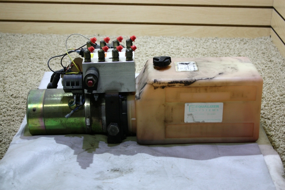 USED EQUALIZER SYSTEMS HYDRAULIC PUMP DC-1067 RV PARTS FOR SALE RV Components 
