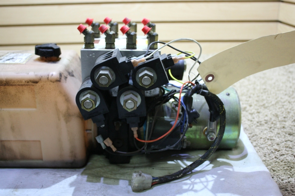 USED EQUALIZER SYSTEMS HYDRAULIC PUMP DC-1067 RV PARTS FOR SALE RV Components 