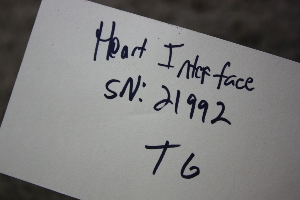USED RV HEART INTERFACE HEART REMOTE 84-2056-03 FOR SALE RV Components 