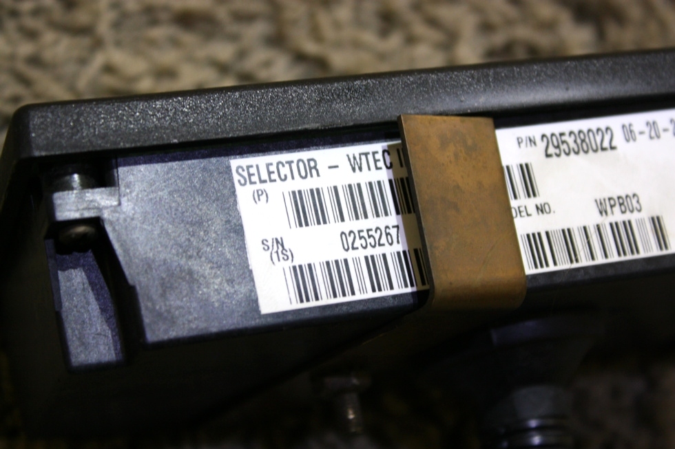 USED MOTORHOME ALLISON 29538022 SHIFT SELECTOR TOUCH PAD FOR SALE RV Components 