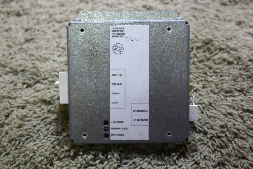 USED RV 2503219 LP SENDER INTERFACE MODULE FOR SALE RV Components 