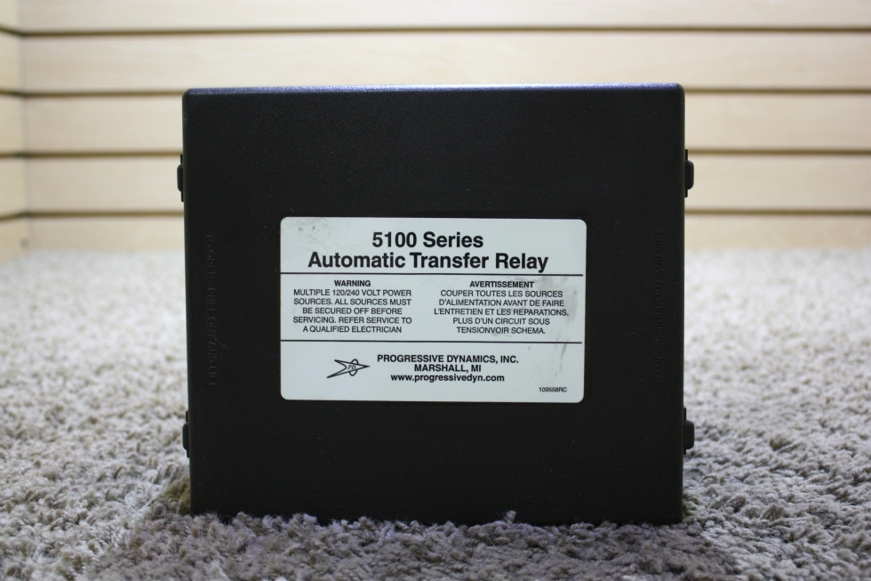 USED PROGRESSIVE DYNAMICS 5100 SERIES AUTOMATIC TRANSFER RELAY PD5120 FOR SALE RV Components 