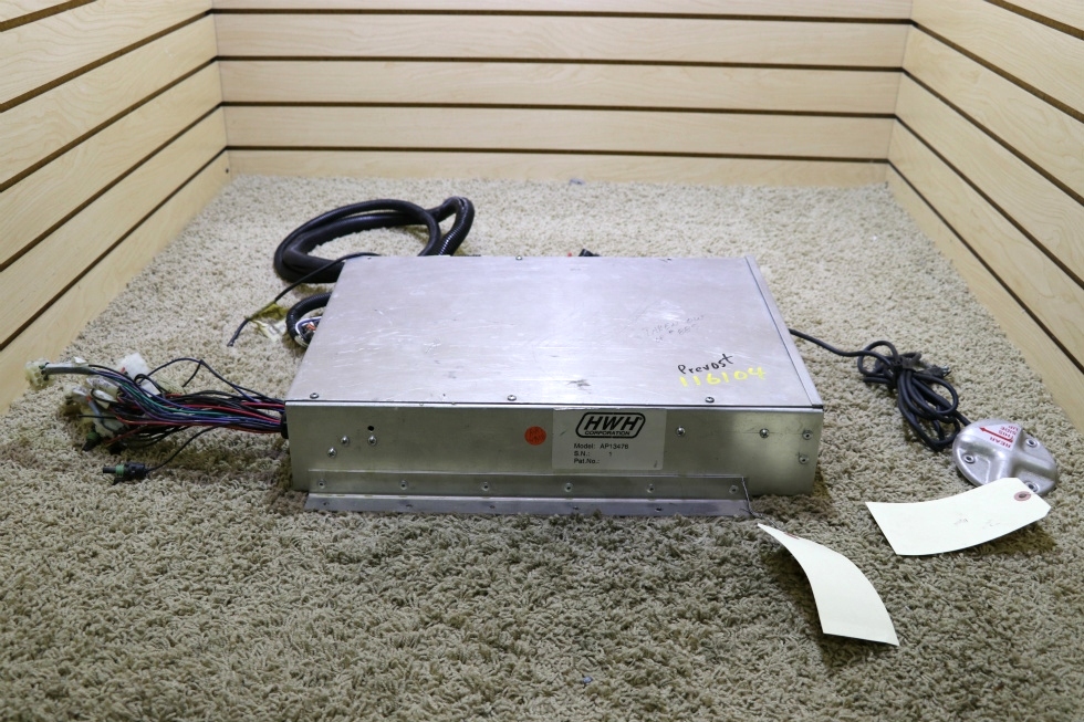 USED HWH AP13476 LEVELING CONTROL BOX WITH LEVELING SENSOR FOR SALE RV Components 