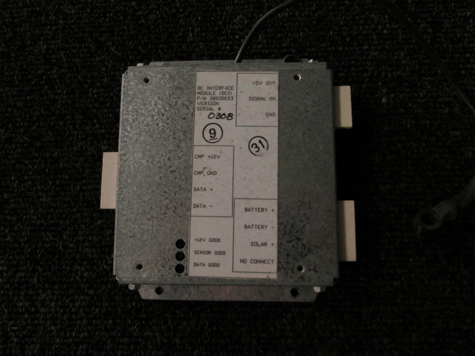 USED ALADDIN DC INTERFACE MODULE P/N 38030033 S/N: 0308 RV Components 