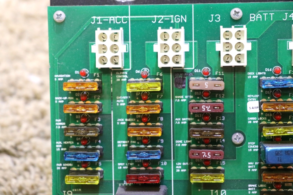 USED MOTORHOME 12VDP-25RC KIB BATTERY CONTROL BOARD RV PARTS FOR SALE RV Components 