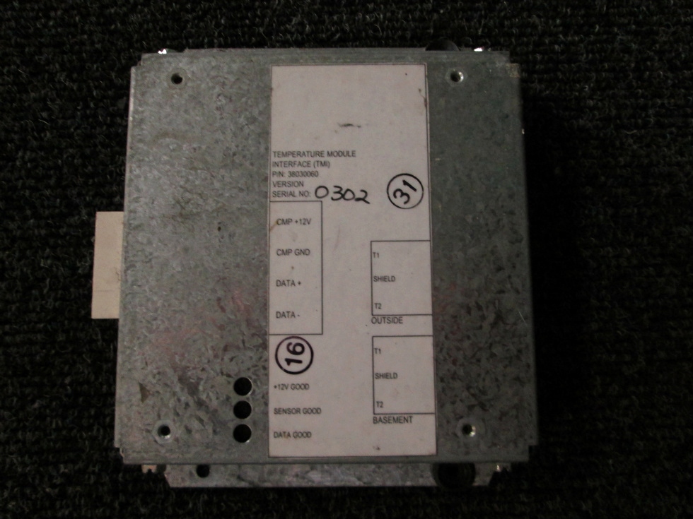 USED ALADDIN TEMPERATURE MODULE P/N 38030060 FOR SALE RV Components 