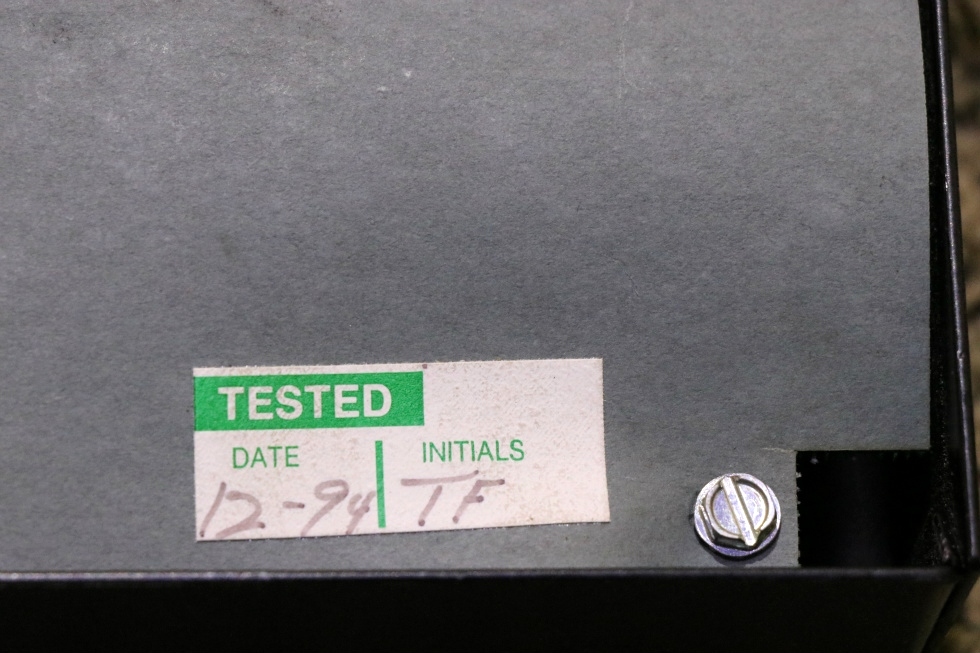 USED RV MILWAUKEE CYLINDER 02753-01 HYDRAULIC LEVELERS CONTROL MODULE & LEVEL SENSOR MOTORHOME PARTS FOR SALE RV Components 