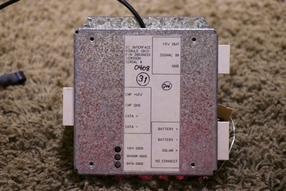 USED DC INTERFACE MODULE (DCI) P/N: 38030033 RV PARTS FOR SALE RV Components 