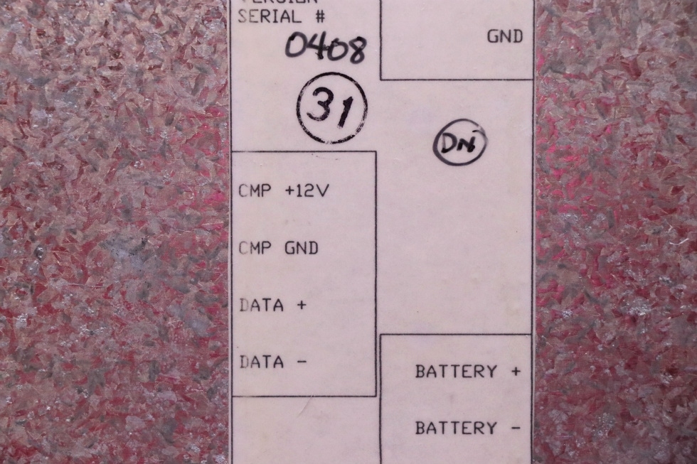 USED DC INTERFACE MODULE (DCI) P/N: 38030033 RV PARTS FOR SALE RV Components 