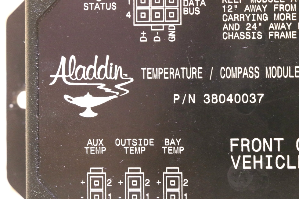 USED RV 38040037 TEMPERATURE / COMPASS MODULE ALADDIN RV PARTS FOR SALE RV Components 