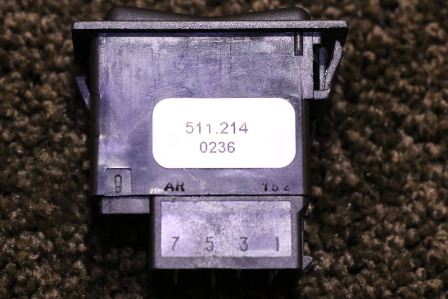 USED MOTORHOME DRIVER VISOR DASH SWITCH FOR SALE RV Components 