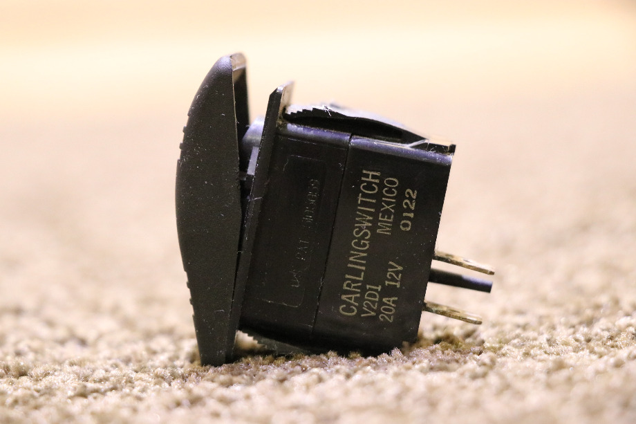 USED BLACK RV DASH SWITCH FOR SALE RV Components 