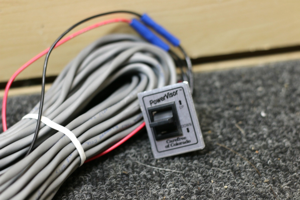 NEW CAREFREE POWER VISOR ELECTRICAL WIRING KIT & SWITCH PN: 052866-003 RV Components 