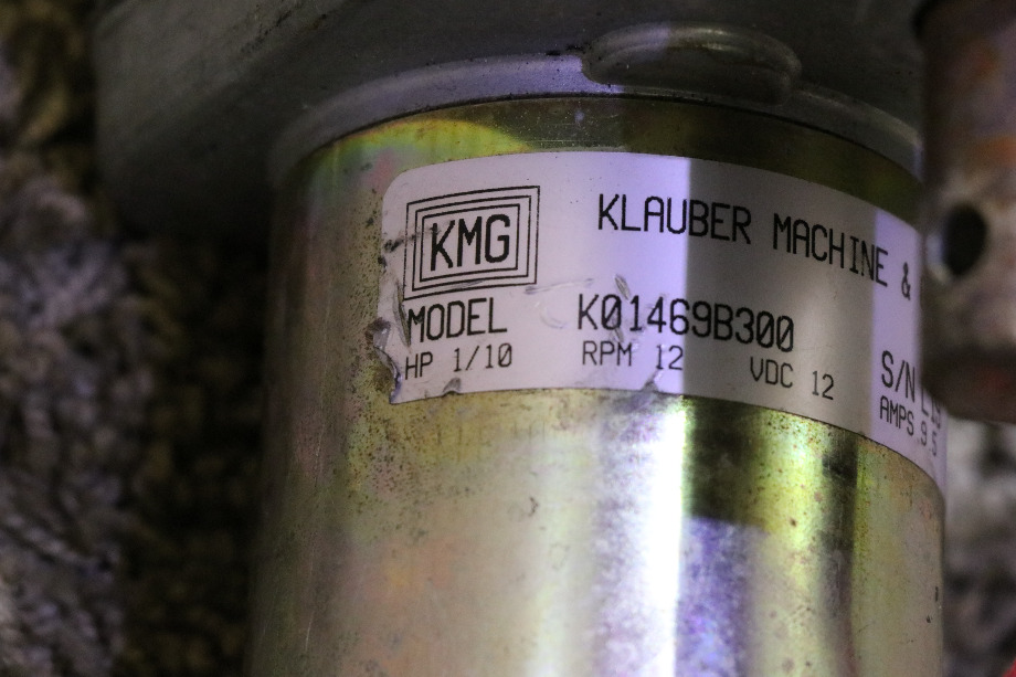 USED MOTORHOME K01469B300 KLAUBER SLIDE OUT MOTOR FOR SALE RV Components 