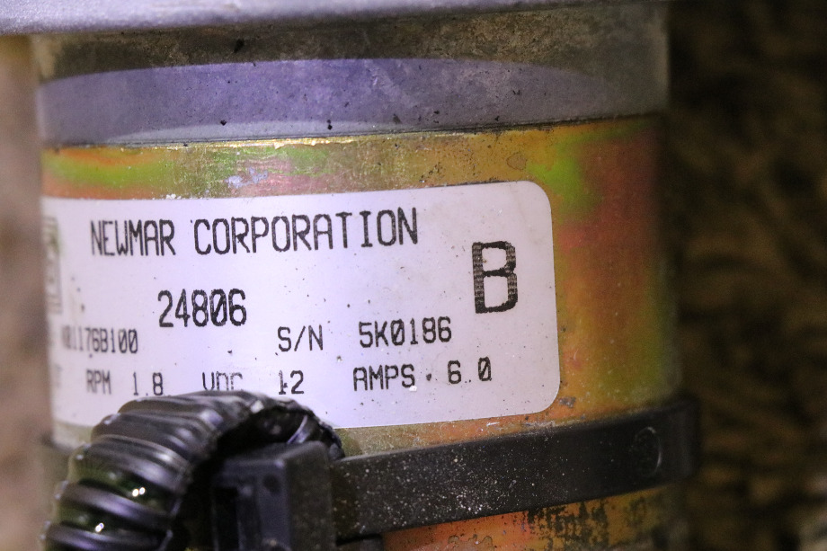USED K01176B100 KLAUBER / 24806 NEWMAR SLIDE OUT MOTOR FOR SALE RV Components 