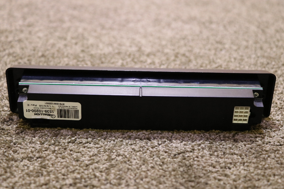 USED MOTORHOME MEDALLION 1539-10200-01 DASH WARNING LIGHT BAR FOR SALE RV Components 