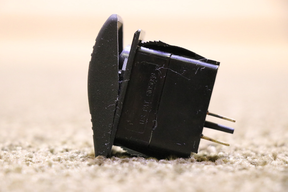 USED BLACK ROCKER DASH SWITCH V2D1 RV PARTS FOR SALE RV Components 