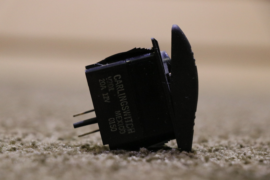 USED BLACK ROCKER DASH SWITCH V2D1 RV PARTS FOR SALE RV Components 