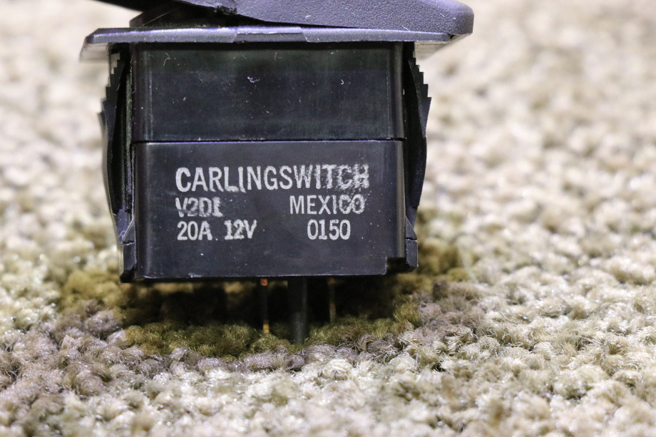 USED BLACK ROCKER DASH SWITCH V2D1 RV PARTS FOR SALE RV Components 