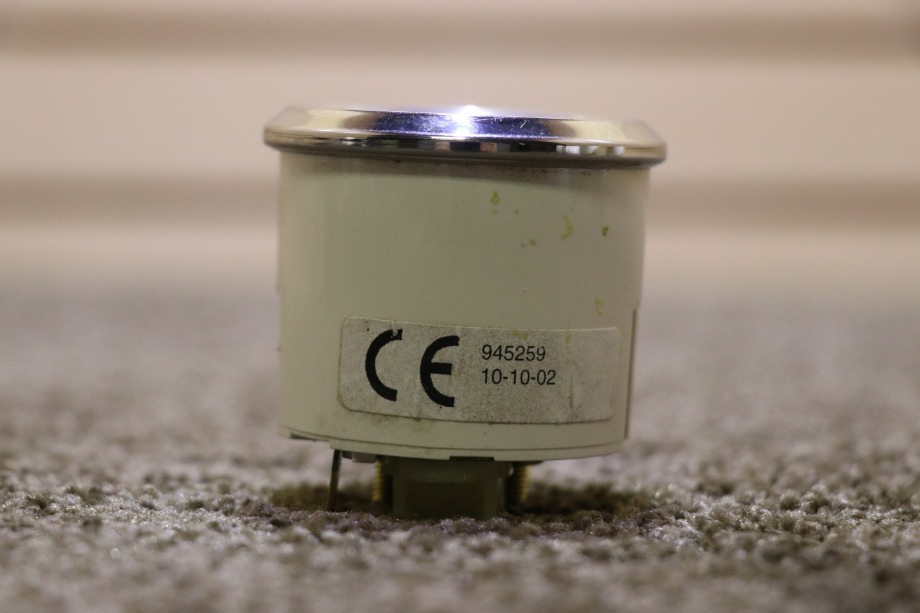 USED 945259 COOLANT TEMPERATURE DASH GAUGE RV PARTS FOR SALE RV Components 