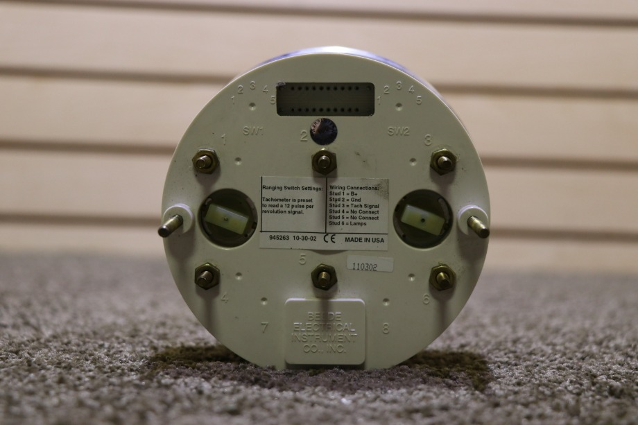 USED RV/MOTORHOME 945263 TACHOMETER DASH GAUGE FOR SALE RV Components 