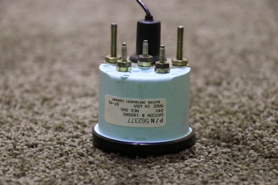 USED FUEL 562377 DASH GAUGE RV PARTS FOR SALE RV Components 