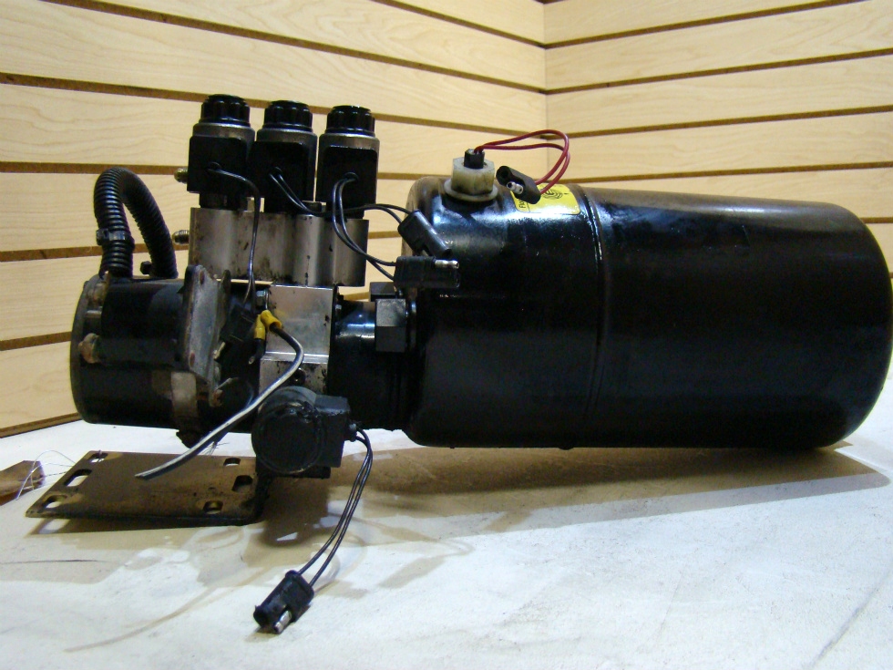 USED POWER GEAR LEVELING SYSTEM PUMP FOR SALE  **OUT OF STOCK** RV Components 