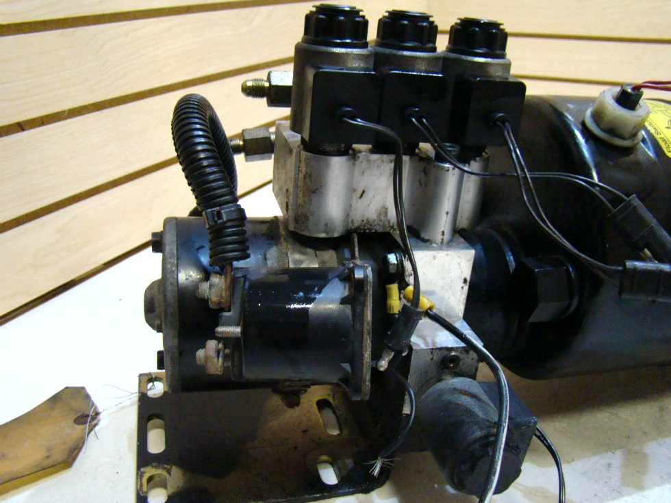 USED POWER GEAR LEVELING SYSTEM PUMP FOR SALE  **OUT OF STOCK** RV Components 