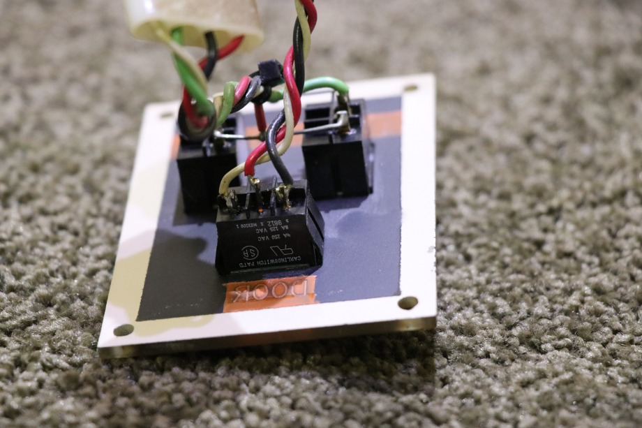 USED THREE SWITCH PANEL RV/MOTORHOME/PREVOST PARTS FOR SALE RV Components 