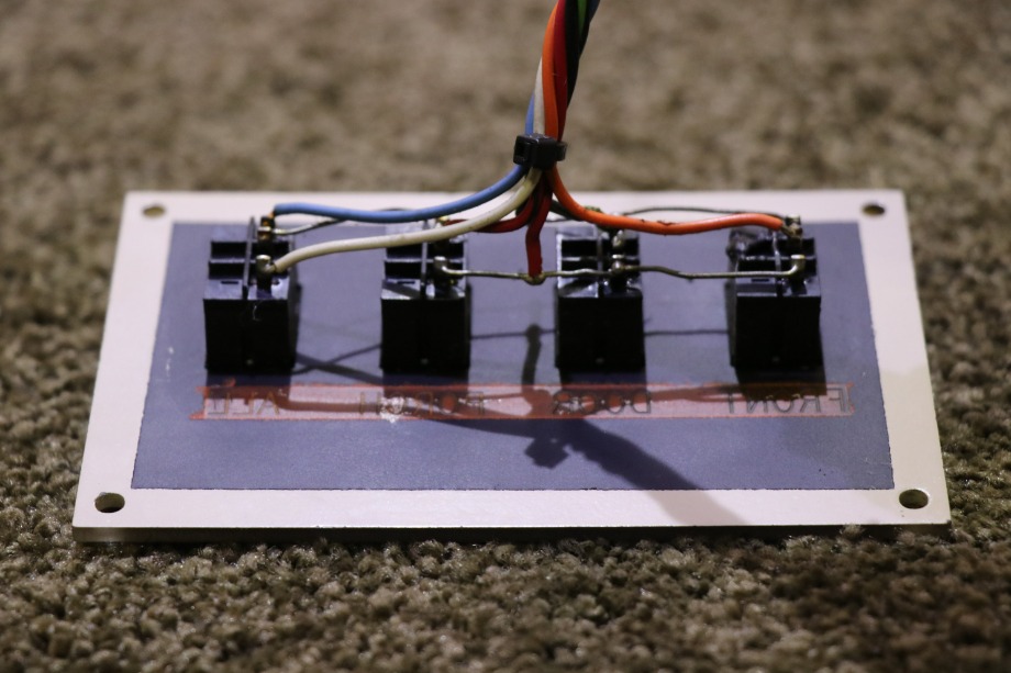 USED RV FOUR SWITCH PANEL FOR SALE RV Components 