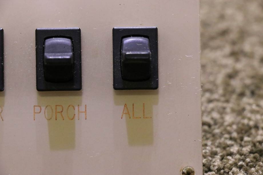 USED RV FOUR SWITCH PANEL FOR SALE RV Components 