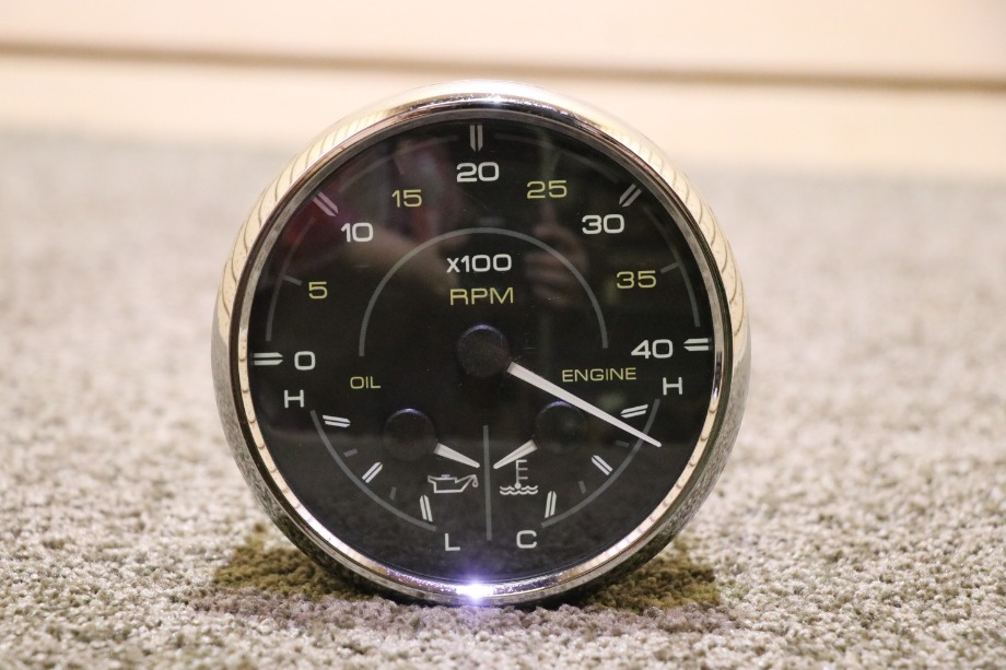 USED RV/MOTORHOME 8640-40005-19 3 IN 1 TACHOMETER DASH GAUGES FOR SALE RV Components 