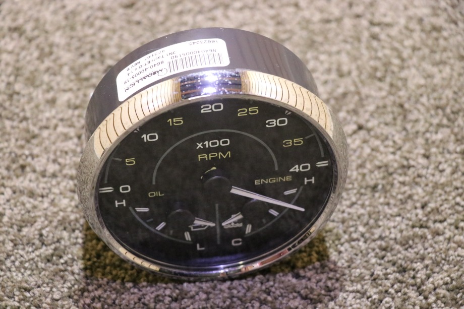 USED RV/MOTORHOME 8640-40005-19 3 IN 1 TACHOMETER DASH GAUGES FOR SALE RV Components 