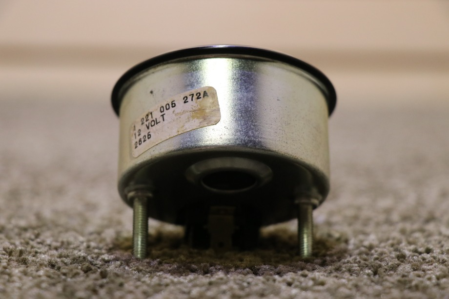 USED 1 221 005 272A OIL PRESSURE DASH GAUGE MOTORHOME PARTS FOR SALE RV Components 