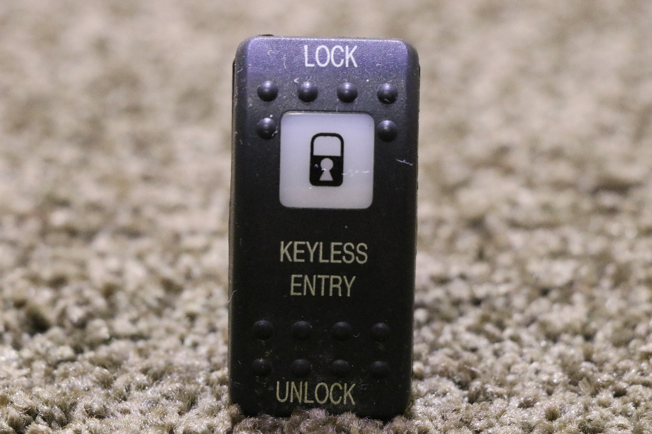 USED V8D1 LOCK / UNLOCK KEYLESS ENTRY DASH SWITCH RV PARTS FOR SALE RV Components 