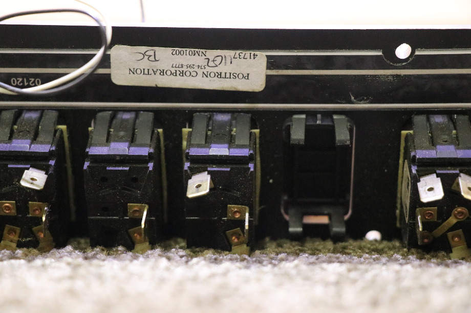 USED RV/MOTORHOME EIGHT DASH SWITCH PANE FOR SALE RV Components 