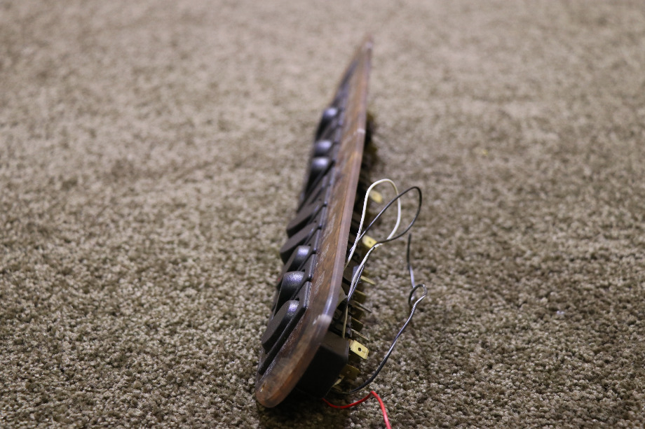 USED RV/MOTORHOME EIGHT DASH SWITCH PANE FOR SALE RV Components 