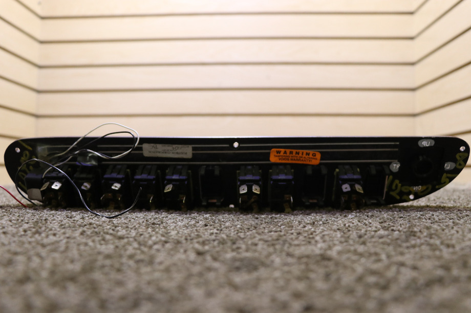 USED RV/MOTORHOME EIGHT DASH SWITCH PANE FOR SALE RV Components 