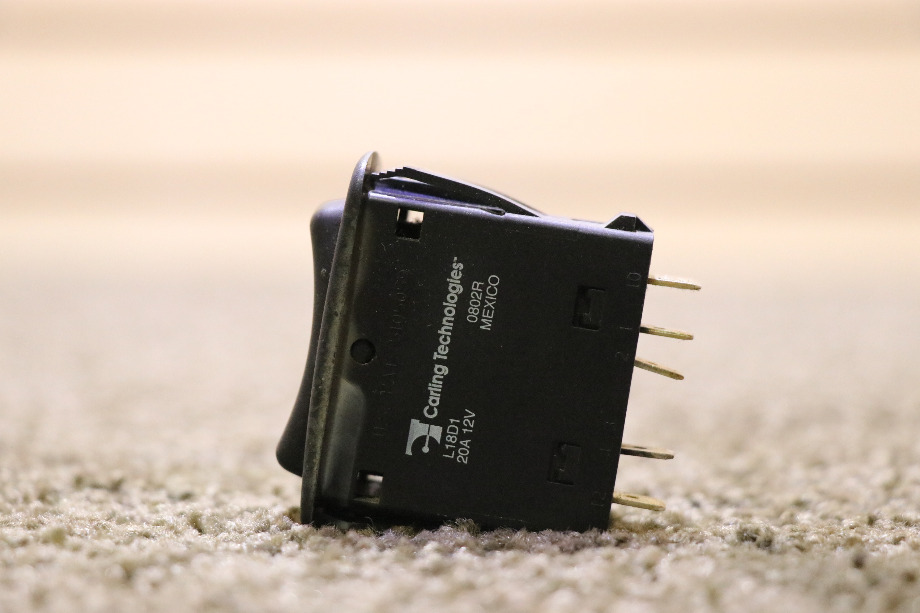 USED RV/MOTORHOME GEN START P/HEAT / STOP ROCKER DASH SWITCH FOR SALE RV Components 