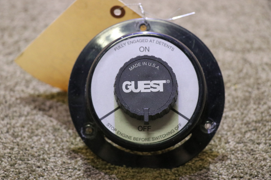 USED GUEST BATTERY SWITCH 2102 RV PARTS FOR SALE RV Components 