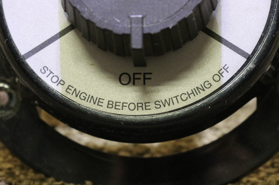 USED GUEST BATTERY SWITCH 2102 RV PARTS FOR SALE RV Components 