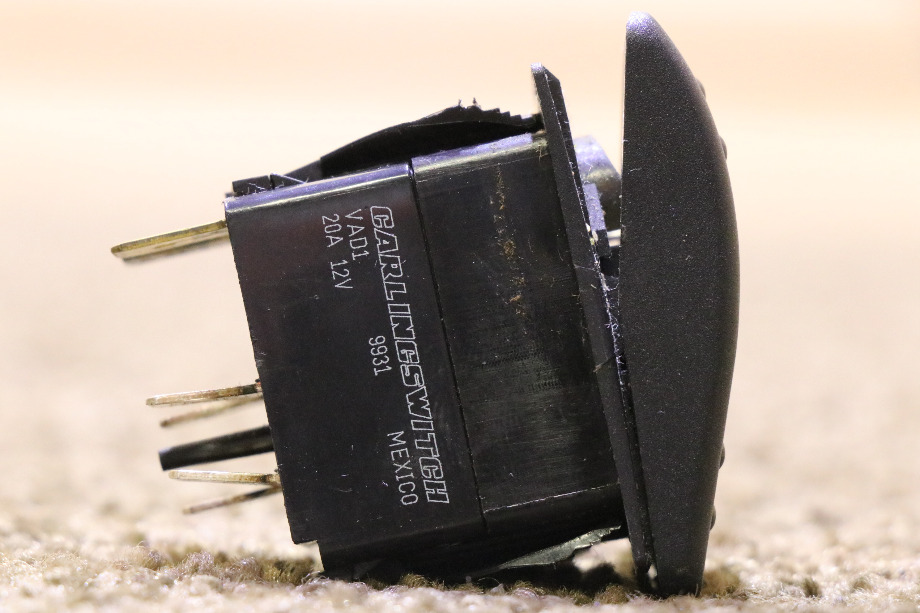 USED MOTORHOME BACK UP CAMERA DASH SWITCH VAD1 FOR SALE RV Components 