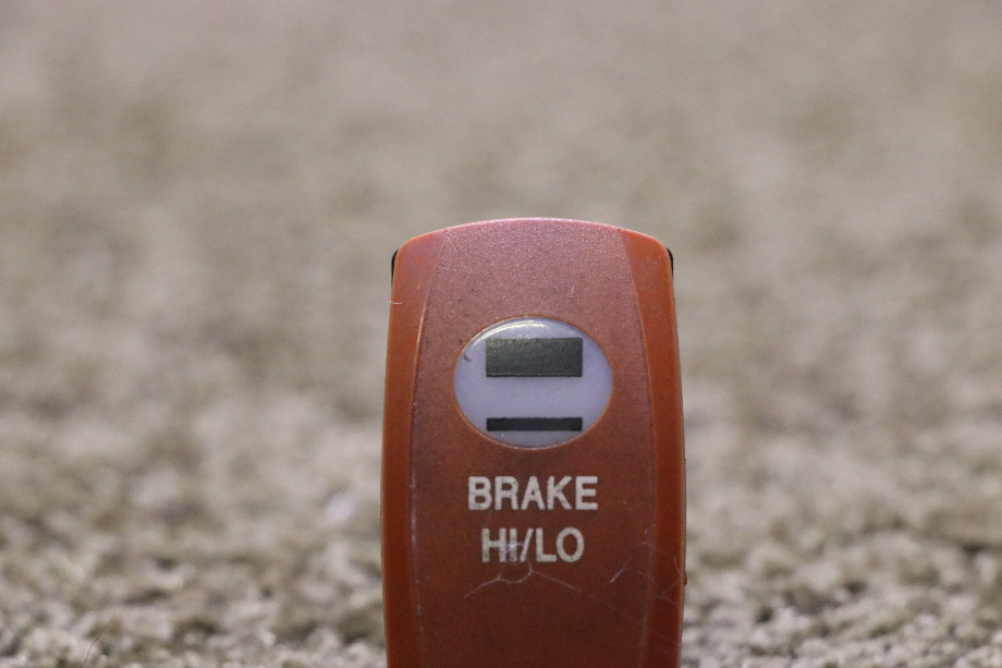 USED RED BRAKE HI / LO V4D1 DASH SWITCH RV/MOTORHOME PARTS FOR SALE RV Components 