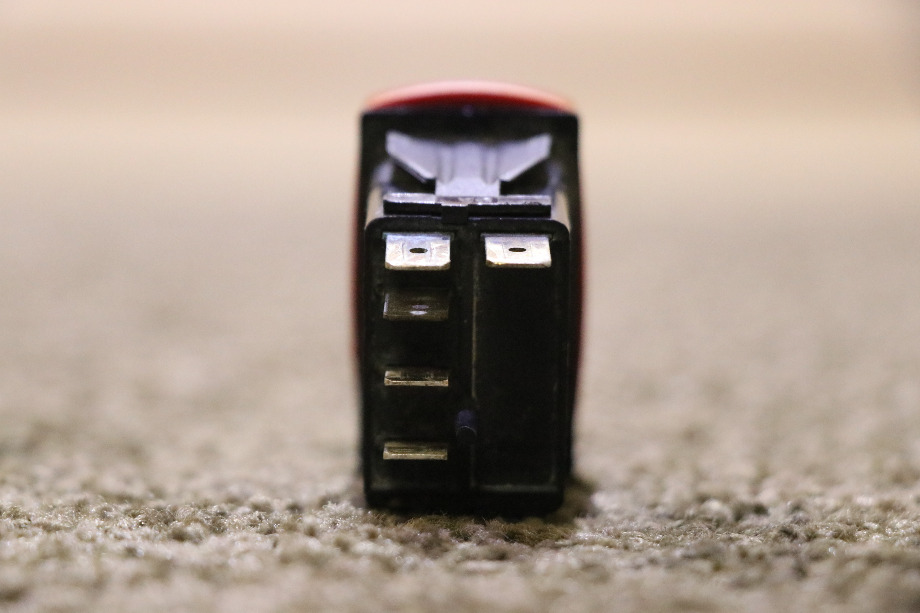 USED RED BRAKE HI / LO V4D1 DASH SWITCH RV/MOTORHOME PARTS FOR SALE RV Components 