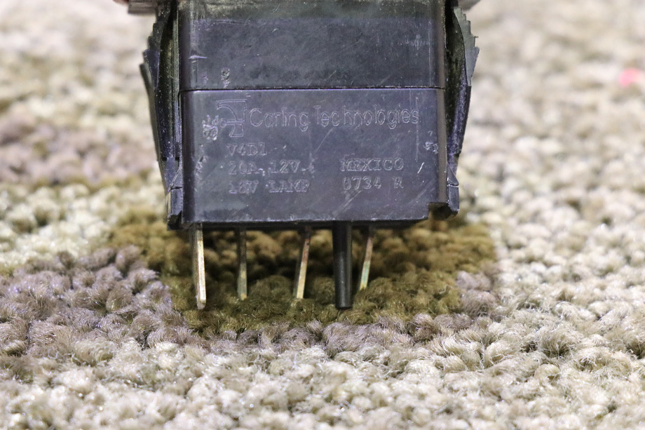 USED RED BRAKE HI / LO V4D1 DASH SWITCH RV/MOTORHOME PARTS FOR SALE RV Components 