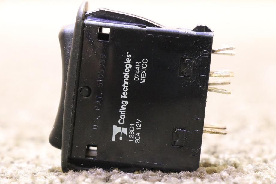 USED WINDOW UP / DOWN DASH SWITCH L28D1 MOTORHOME PARTS FOR SALE RV Components 