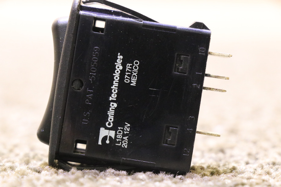 USED MOTORHOME ENTR LOCK L18D1 DASH SWITCH FOR SALE RV Components 