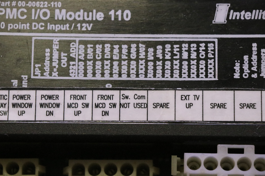 USED MOTORHOME 00-00622-110 PMC I/O MODULE 110 BY INTELLITEC FOR SALE RV Components 