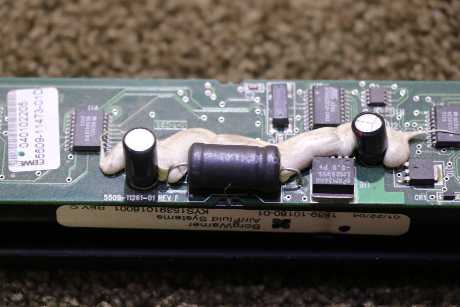 USED 1539-10180-01 BORG WARNER WARNING LIGHT BAR RV/MOTORHOME PARTS FOR SALE RV Components 